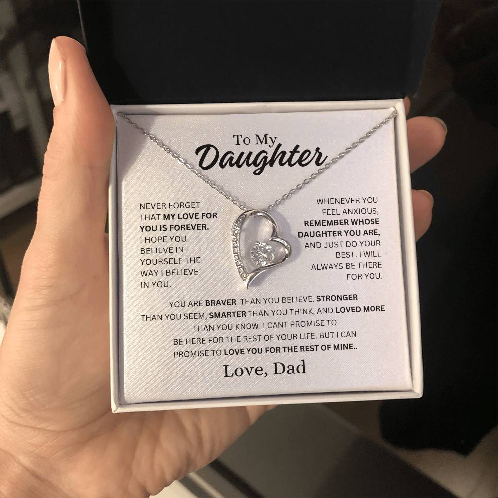 To My Daughter, Love Dad - My Love For You is Forever